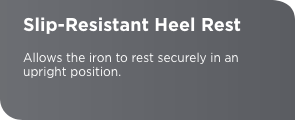 Slip-Resistant Heel Rest